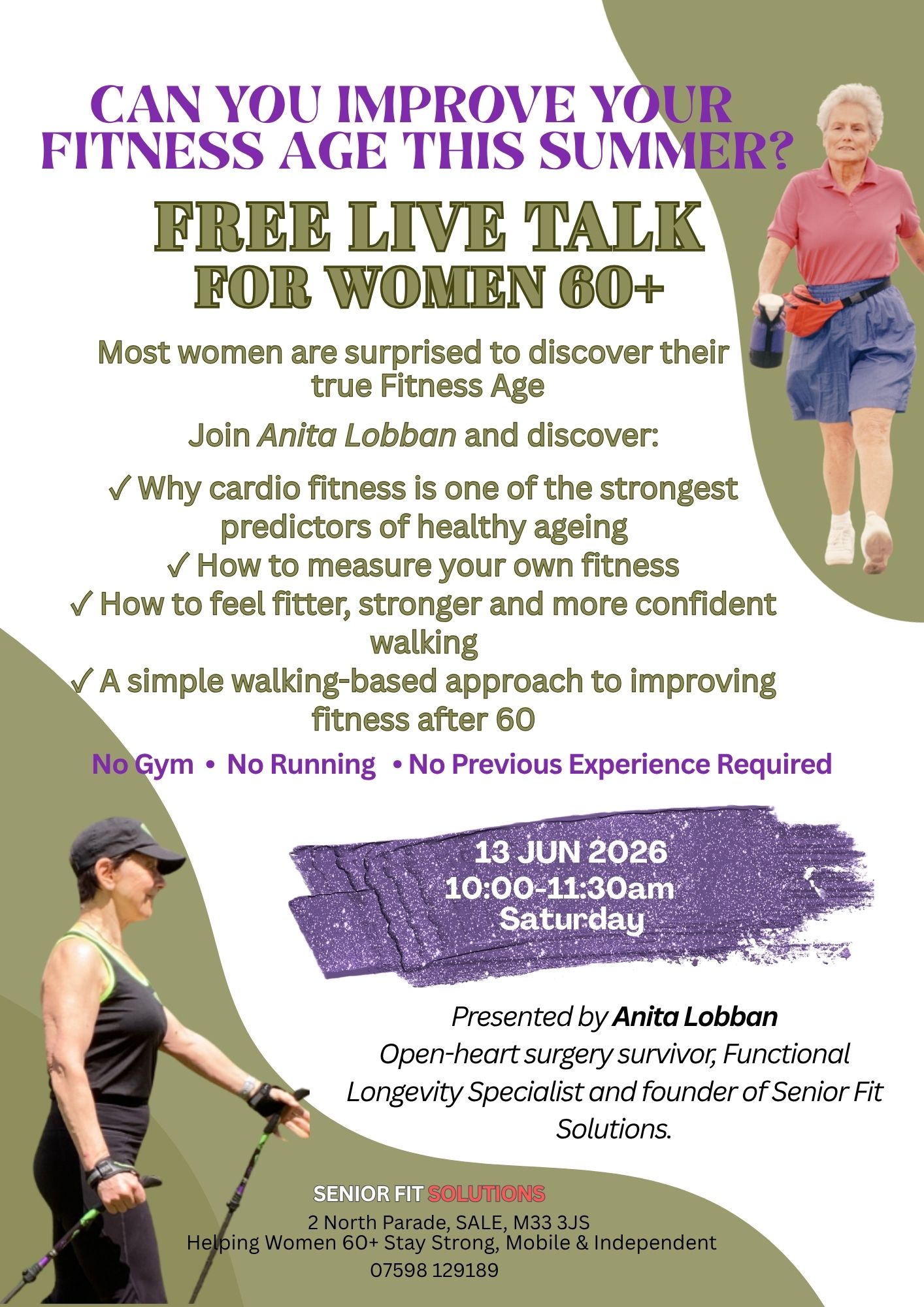 IMPROVE YOUR FITNESS AGE THIS SUMMER A4